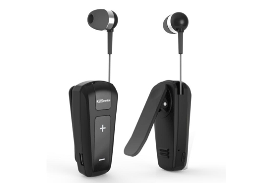 Portronics Announces 'Harmonics Klip' - Retractable Bluetooth Earphones for Music and Calls