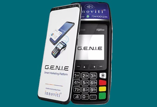 Innoviti introduces G.E.N.I.E, India's first smart marketing app for local mobile retailers 